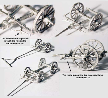 Napoleonic Russian 4 Horse Baggage Wagon w/ Casualties - Available to Order