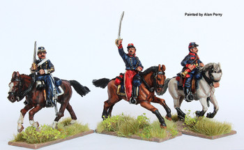 War of the Triple Alliance (1864-70) Argentine Cavalry Command Galloping - Available to Order