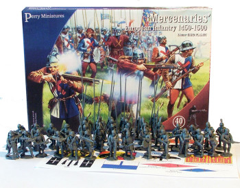 War of the Roses Plastic 'Mercenaries', European Infantry 1450-1500 - Available to Order