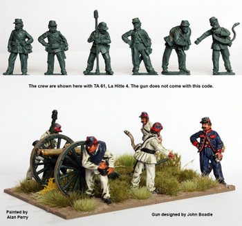 War of the Triple Alliance (1864-70) Uruguayan Foot Artillery Firing Muzzleloader - Available to Order