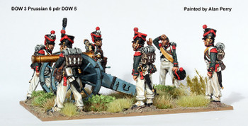 Napoleonic Duchy of Warsaw Foot Artillery Firing Gun - Available to Order