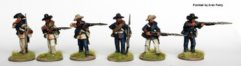 War of the Triple Alliance (1864-70) Brazilian Infantry Firing Line, Broad Brimmed Hats - Available to Order