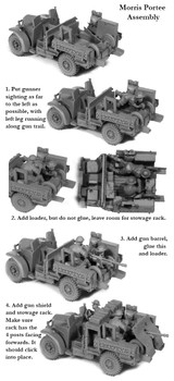 WWII British Morris Portee w/ 37mm - Available to Order