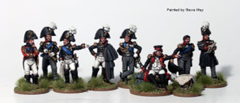 Napoleonic Russian High Command on Foot, 1812 - Available to Order
