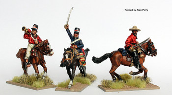 War of the Triple Alliance (1864-70) Paraguayan Cavalry Command Galloping - Available to Order
