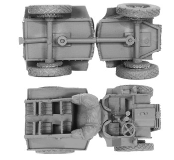 WWII Italian Pavesi P4 / 100 Artillery Tractor - Available to Order