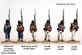 Napoleonic French in Egypt Light Infantry March Attack (Kleber Ordnance) - Available to Order