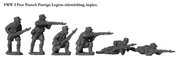 WWII French Foreign Legion Skirmishing, Kepi - Available to Order