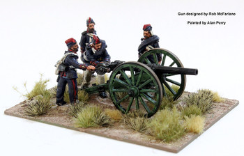 War of the Triple Alliance (1864-70) Brazilian Foot Artillery Loading Whitworth 12pdr Breech-Loader - Available to Order