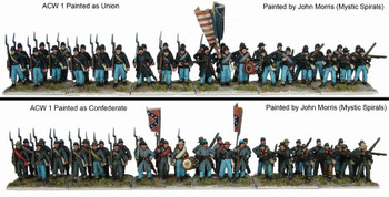 ACW Plastic Infantry - Available to Order