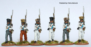 Napoleonic Confederation of the Rhine (6th Regt.) Reuss Fusiliers, March Attack, Campaign Dress 1809-13 - Available to Order