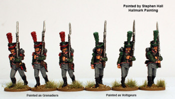 Napoleonic Confederation of the Rhine (5th Regt.) Anhalt Flank Companies, March Attack 1809-13 - Available to Order