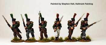 Napoleonic Confederation of the Rhine (5th Regt.) Anhalt Flank Companies, Campaign Dress, Attacking 1809-13 - Available to Order