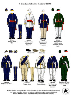 War of the Triple Alliance (1864-70) Brazilian Cacador Command - Available to Order