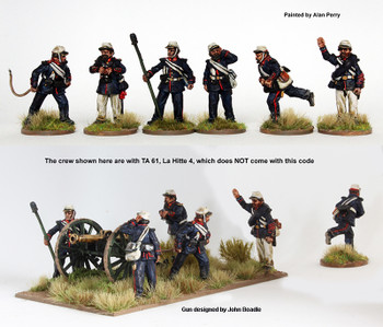War of the Triple Alliance (1864-70) Brazilian Foot Artillery Firing Muzzle Loader - Available to Order