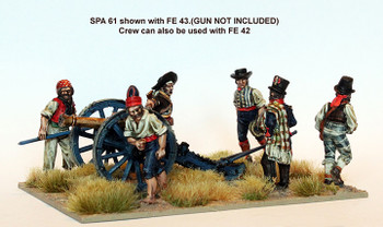 Napoleonic Ottoman Army 1790-1815 Guerrilla Gun Crew Firing Piece - Available to Order