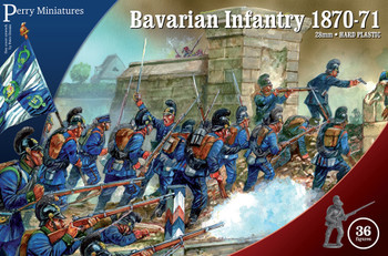 Franco-Prussian War Bavarian Infantry 1870-71 - Available to Order