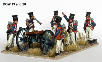 Napoleonic Duchy of Warsaw Regimental Foot Artillery Crew in Czapka - Available to Order