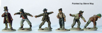 ACW Rioters w/ Bricks & Stones - Available to Order