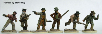 ACW Rioters w/ Firearms - Available to Order