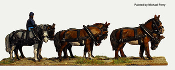 ACW Union 6 Mule Team Standing - Available to Order