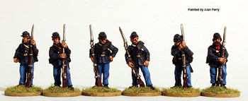 ACW Union Infantry Standing, Sack Coats - Available to Order
