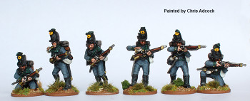 Napoleonic Austrian Jaegers Skirmishing - Available to Order