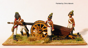 Napoleonic Austrian Artillery Loading 6pdr Wurst - Available to Order