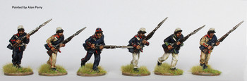War of the Triple Alliance (1864-70) Brazilian Fusiliers Attacking, Kepis - Available to Order