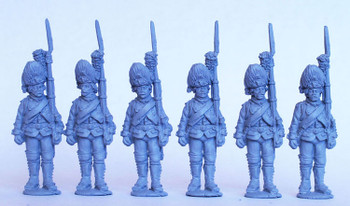 AWI French Grenadiers Standing, Shouldered Arms, 1776 Coats - Available to Order