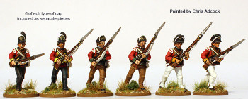 AWI British Light Infantry Attacking - Available to Order