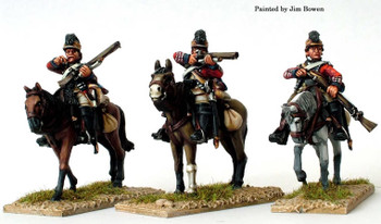 AWI 16th Light Dragoons, Skirmishing w/ Carbines - Available to Order