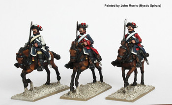 AWI Spanish Colonial Dragoons Galloping - Available to Order