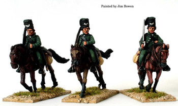AWI Queen's Rangers Hussars, Swords Shouldered - Available to Order