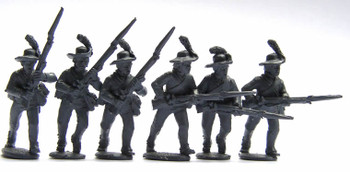 AWI British Infantry in Slouch Hats & 'Roundabouts' Charging - Available to Order