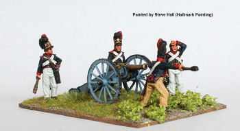 Napoleonic Bavarian Artillery Loading 6pdr - Available to Order