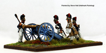 Napoleonic Bavarian Artillery Aiming 12pdr - Available to Order