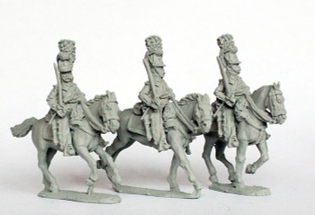 Napoleonic Bavarian Dragoons Galloping, Swords Shouldered 1805-11 - Available to Order