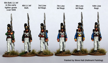 Napoleonic Bavarian Line / Light Infantry Marching - Available to Order