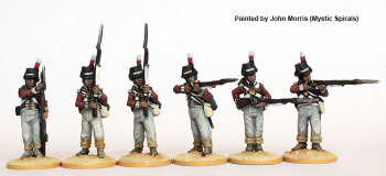 Napoleonic British Marine Firing Line - Available to Order