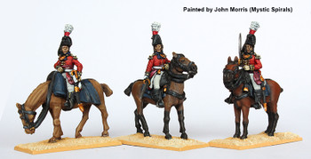 Napoleonic British Colonels in Bicornes, Queues 1801-07 - Available to Order