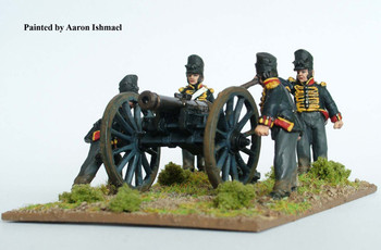 Napoleonic British Foot Artillery Firing 9pdr - Available to Order