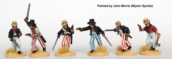 Napoleonic British Sailors w/ Pistols & Cutlasses Attacking - Available to Order