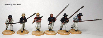 Napoleonic British Sailors Attacking w/ Boarding Pikes - Available to Order
