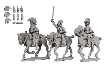 Napoleonic British KGL Heavy Dragoons Command Galloping, Post 1812, Peninsular War - Available to Order