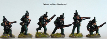 Napoleonic British 95th Riflemen Skirmishing - Available to Order