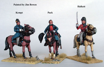 Napoleonic British Major Generals Pack, Kempt & Halkett - Available to Order