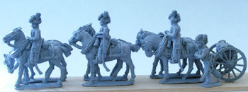 Napoleonic British Royal Horse Artillery 6 Horse Limber Team Standing w/o Gun - Available to Order