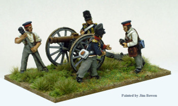 Napoleonic British Royal Foot Artillery Loading 9pdr - Available to Order