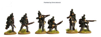 Napoleonic British K. G. L. 2nd Light Battalion Skirmishing w/ Rifles - Available to Order